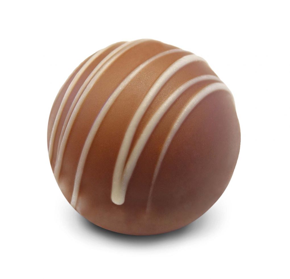 Edelpraline Grand Cru mit Edelbrand - Schokolade - Nougat - Schweizer Schokolade - Pralinen - Schoggistängeli - weisse Schokolade - Napolitains - Osterhase Schokolade- Krokant- Schokoriegel - Schokoladentafel - Milchschokolade - Tafelschokolade - Branche Schokolade - Nougat kaufen - Mandelkrokant - Schokoladengeschenke - Schokoladenherz - Schoggi Hasen