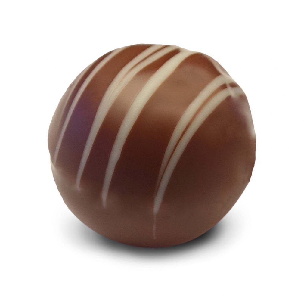 Edelpraline Grand Cru mit Edelbrand - Schokolade - Nougat - Schweizer Schokolade - Pralinen - Schoggistängeli - weisse Schokolade - Napolitains - Osterhase Schokolade- Krokant- Schokoriegel - Schokoladentafel - Milchschokolade - Tafelschokolade - Branche Schokolade - Nougat kaufen - Mandelkrokant - Schokoladengeschenke - Schokoladenherz - Schoggi Hasen