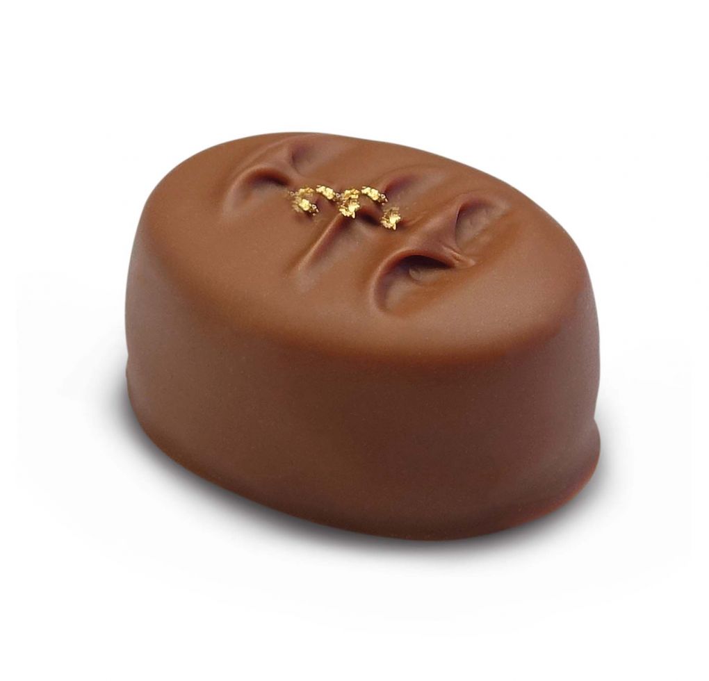 Edelpraline Grand Cru mit Edelbrand - Schokolade - Nougat - Schweizer Schokolade - Pralinen - Schoggistängeli - weisse Schokolade - Napolitains - Osterhase Schokolade- Krokant- Schokoriegel - Schokoladentafel - Milchschokolade - Tafelschokolade - Branche Schokolade - Nougat kaufen - Mandelkrokant - Schokoladengeschenke - Schokoladenherz - Schoggi Hasen