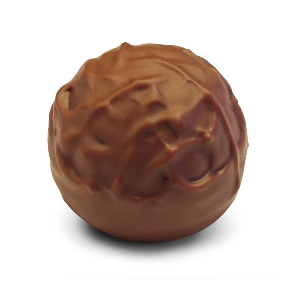 Edelpraline Grand Cru mit Edelbrand - Schokolade - Nougat - Schweizer Schokolade - Pralinen - Schoggistängeli - weisse Schokolade - Napolitains - Osterhase Schokolade- Krokant- Schokoriegel - Schokoladentafel - Milchschokolade - Tafelschokolade - Branche Schokolade - Nougat kaufen - Mandelkrokant - Schokoladengeschenke - Schokoladenherz - Schoggi Hasen