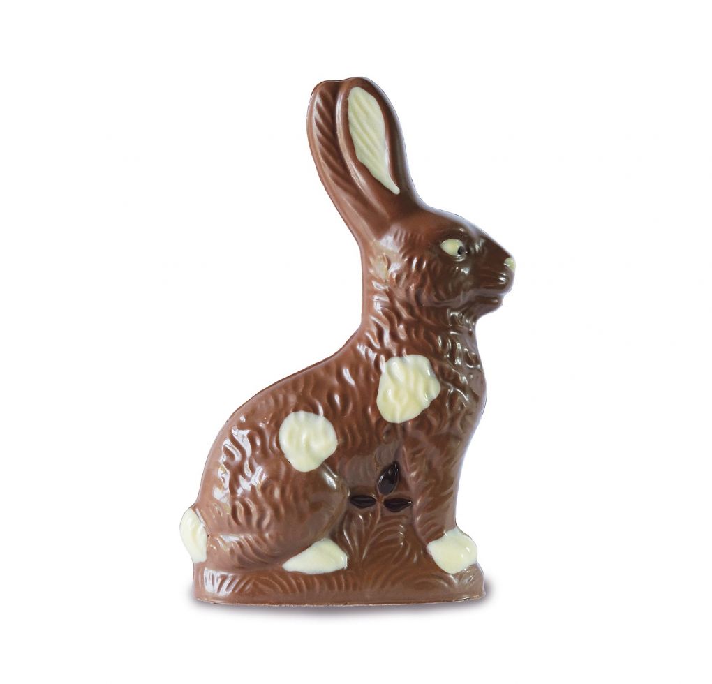 Schokolade Osterhase - Schokolade - Nougat - Schweizer Schokolade - Pralinen - Schoggistängeli - weisse Schokolade - Napolitains - Osterhase Schokolade- Krokant- Schokoriegel - Schokoladentafel - Milchschokolade - Tafelschokolade - Branche Schokolade - Nougat kaufen - Mandelkrokant - Schokoladengeschenke - Schokoladenherz - Schoggi Hasen