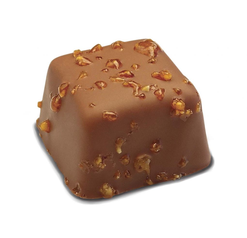 Praline hell Grand Cru - Schokolade - Nougat - Schweizer Schokolade - Pralinen - Schoggistängeli - weisse Schokolade - Napolitains - Osterhase Schokolade- Krokant- Schokoriegel - Schokoladentafel - Milchschokolade - Tafelschokolade - Branche Schokolade - Nougat kaufen - Mandelkrokant - Schokoladengeschenke - Schokoladenherz - Schoggi Hasen